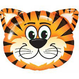 Tijger - Kop - XL - Folie Ballon - 30 Inch/76 cm