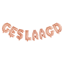 #GESLAAGD !!! -Folie - Letters  - ROSE GOUD - 16 inch/41 cm