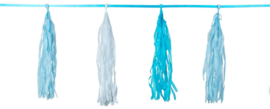 Tassel - Slinger Baby Blauw -  3 Meter