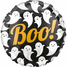 Halloween - Spookjes - Boo! - Folie Ballon - 17 Inch./43 cm