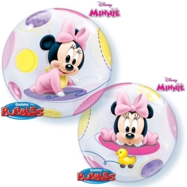 Disney Minnie - Baby - Bubble Ballon - 22Inch/56cm