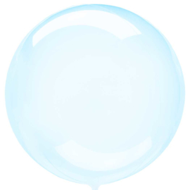 Doorzichtige Blauwe Ballon - 18 inch/ 45 cm