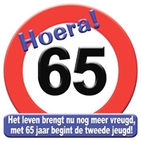 Huldeschild 65 jaar