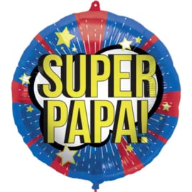 Super Papa! - Folie ballon- 18 inch/45 cm