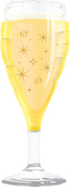 Champagne Glas - Folie Ballon - 39Inch./ 99 cm