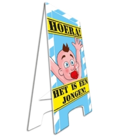 Warningsign het is een jongen!