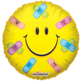 Pleisters - smile - Folie Ballon - 18 inch/46cm
