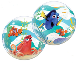 Disney - Finding Dory - Bubbles Ballon - 2 Kanten bedrukt  - 22 Inch / 56 cm