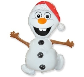 Frozen - Olaf - Kerst - Sneeuwpop - Folie Ballon - 24 Inch/60cm