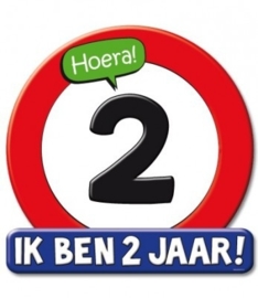 Huldeschild 2 jaar
