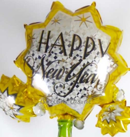 Happy New Year - Cheers - XXL  Folie Ballon  - 36x30Inch/91x76cm