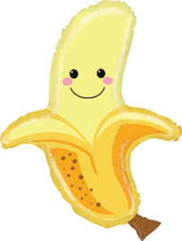 Banaan - Smile - Folie Ballon - XXL - 30 Inch/76cm
