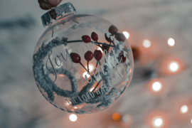 Kerstbal- droogbloem