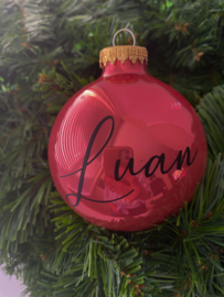 Kerstbal - Naam