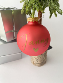 Kerstbal - Naam