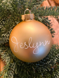 Kerstbal - Naam
