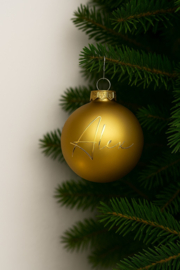Kerstbal - Naam