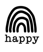 Strijkapplicatie - happy