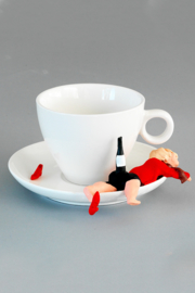 It's Fucking Tea Time - tea cup € 34,95