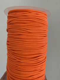 Elastisch koord, neon oranje 5 meter