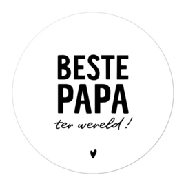 Magneet Beste papa ter wereld!
