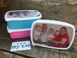broodtrommel / lunchbox met foto