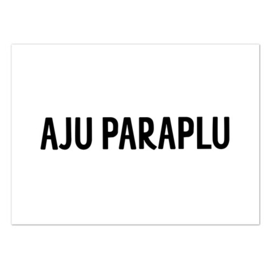 Kaart aju paraplu