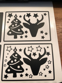 Klein DIY stickervelletje voor de kerstperiode