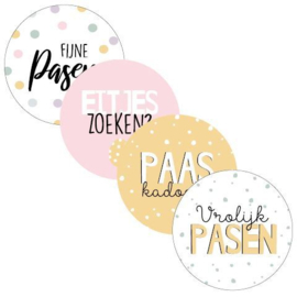 Set van 4 sluitstickers voor Pasen