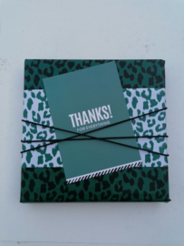 Inpakpapier Cheetah wild Green