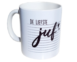 Mok de liefste juf