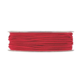 Elastisch koord, bordeaux rood 5 meter