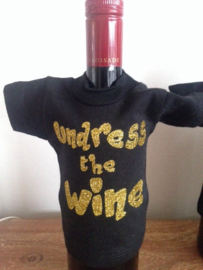 Mini shirt voor fles wijn