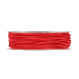 Elastisch koord, rood 5 meter