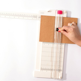 Papier Snijder groot met riller, paper trimmer + scoring