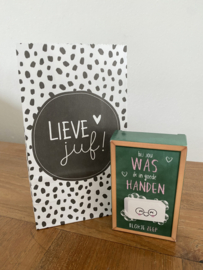 blokbodemzak lieve juf! 101 dots - S