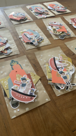 Mix cadeaulabels Sinterklaas- 20x