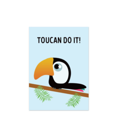 Ansichtkaart toucan do it!