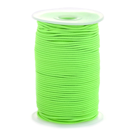 Elastisch koord, neon groen 5 meter