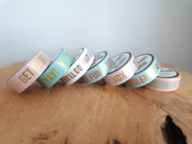 Washi tape  mint Yay! Washitape