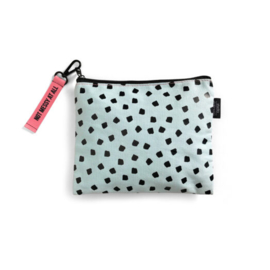 Etui Mint Dots  / canvas bag