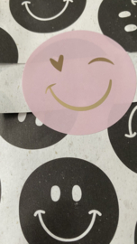 Stickerset smiley 25 stuks verschillende smileys