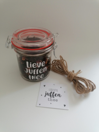 cadeaukaartje liefste juffen thee