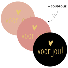 Set van drie (sluit) stickers voor jou!