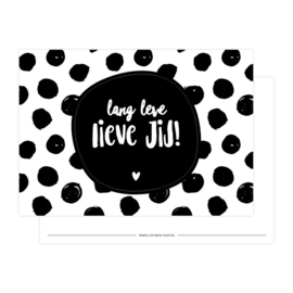 Kaart Lang leve lieve jij!