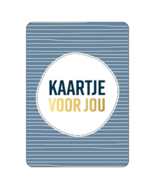 A6 kaart, kaartje voor jou