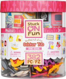 Sticker Tub stationery, pot vol home decor stickers 384 stuks