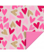 cadeauzakje Big Hearts Sand Sweet - Pink12 x 19 cm