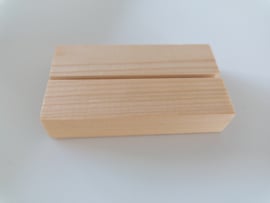 houten kaarten houder