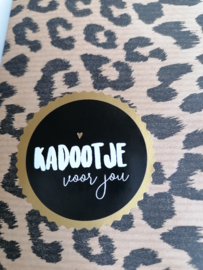 Kadootje voor jou (sluit)sticker